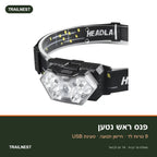 פנס ראש נטען – TRAILNEST